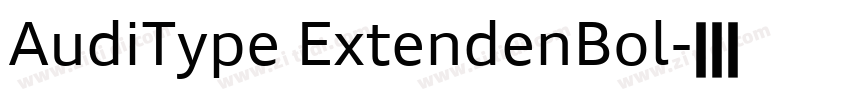 AudiType ExtendenBol字体转换 AudiType ExtendenBol字体转换